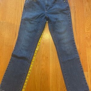 Levi's Blue Straight Leg Jeans Classic Denim
